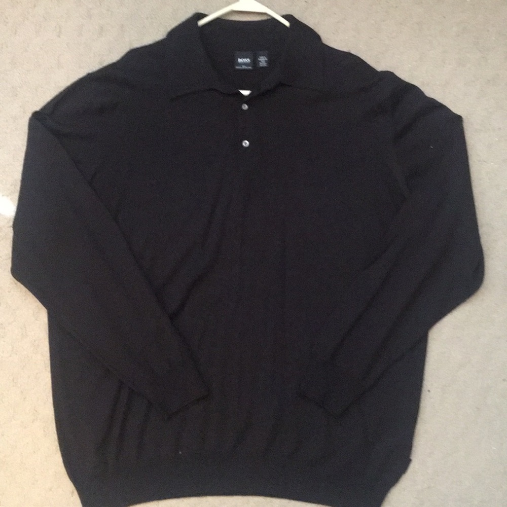 Hugo Boss Chocolate Light Weight Sweater